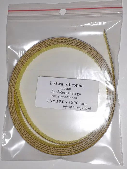 Ploter DP Listwa teflonowa pod nóż 05x8x1500