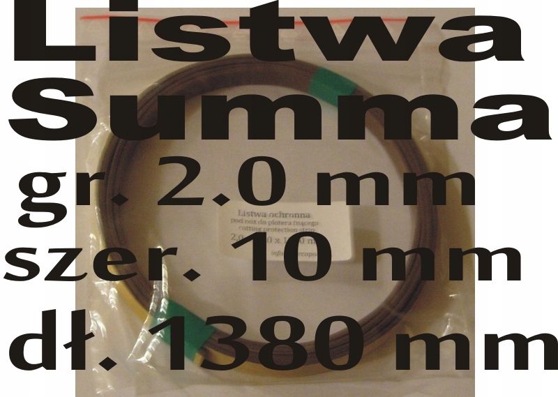 Ploter DP D120 listwa teflonowa Summa