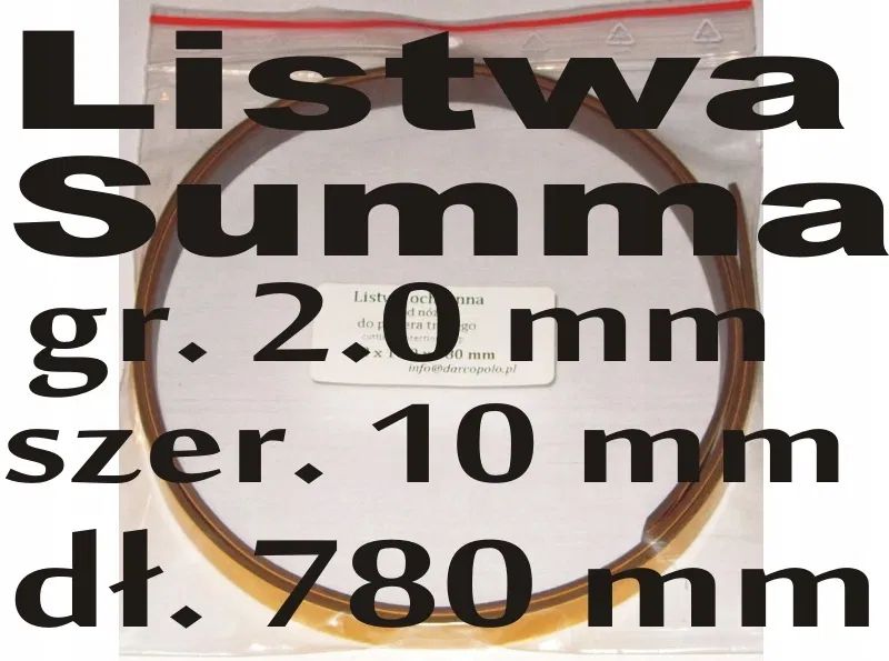 Ploter DP D60 listwa teflonowa Summa